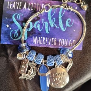 2 for 40Silver Bullet Pendant charm bracelets